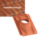 TUILE A DOUILLE PV10  160 FLAMMEE RUSTIQUE
